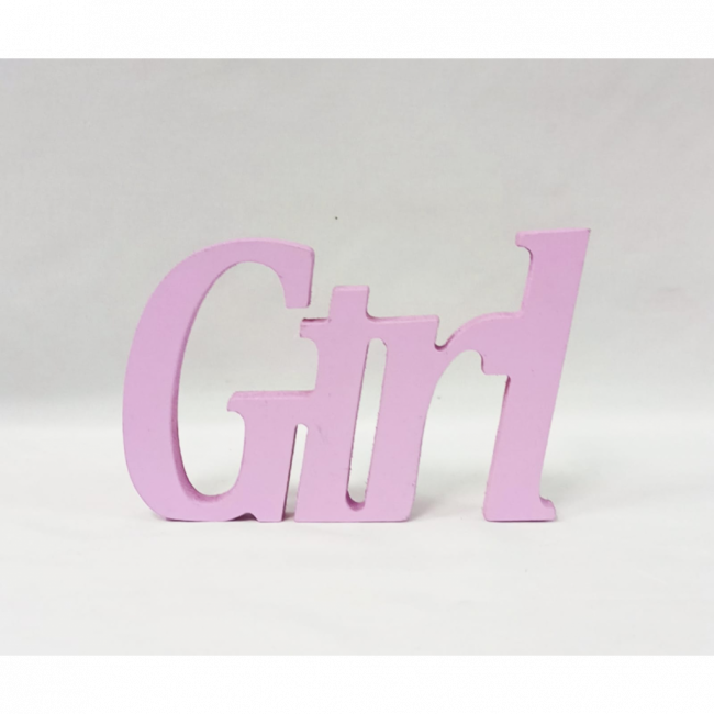 Girl MDF - lilás