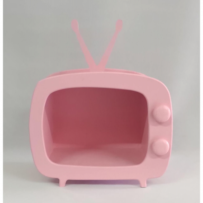 Televisão de MDF - Rosa