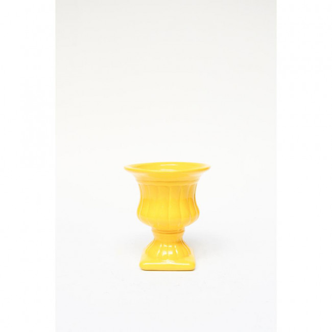 MINI VASO CLASSICO AMARELO M 14X12