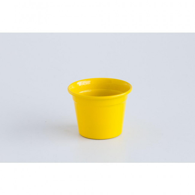 VASO METAL AMARELO M 8X10