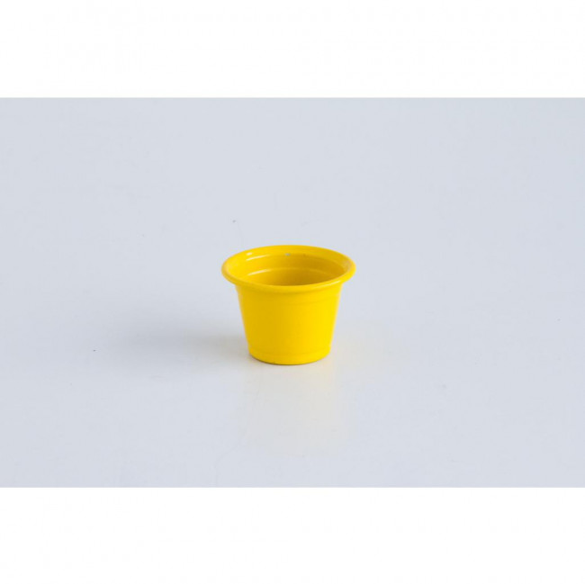 VASO METAL AMARELO P 5X6CM