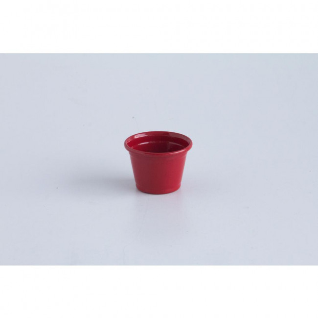 VASO METAL VERMELHO P 5X6CM