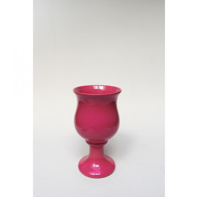 VASO TACA LISO PINK G 29X15