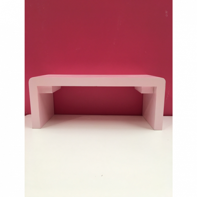 ALTURA DE MESA LAQUEADA ROSA CANDY