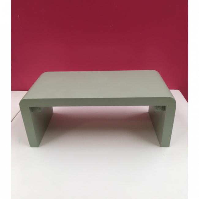 ALTURA DE MESA LAQUEADA VERDE CHÁ