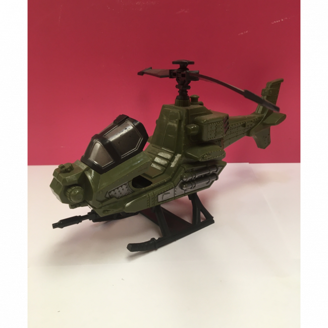 HELICÓPTERO VERDE 10 CM