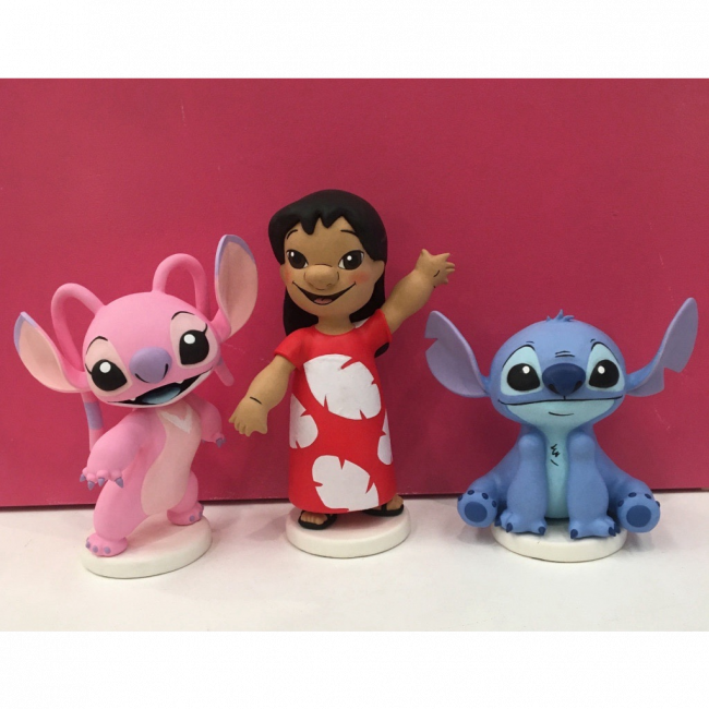 KIT BISCUIT LILO E STITCH - CJ C/ 3UNI - ITEM DELICADO