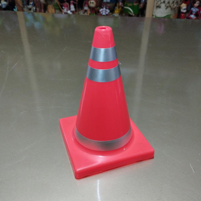 MINI CONE LARANJA NEON 17CM