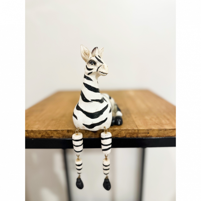 ZEBRA DE RESINA PERNINHAS