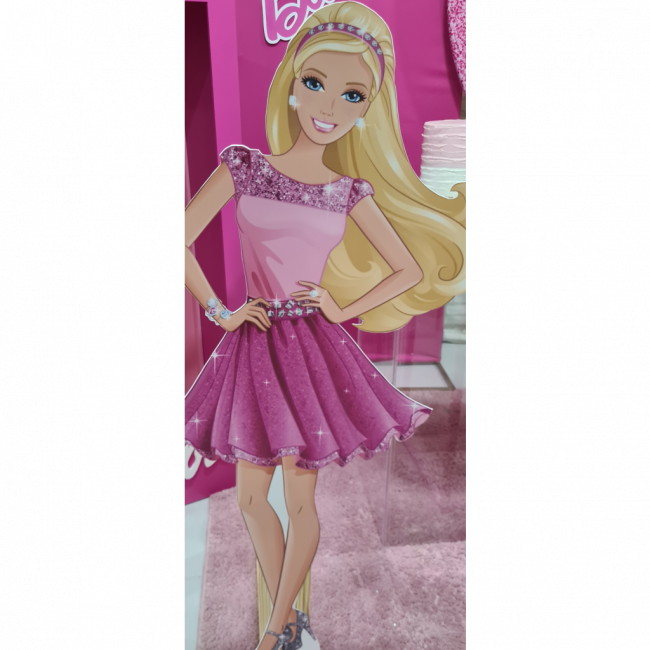 APLIQUE BARBIE BONECA 95CM