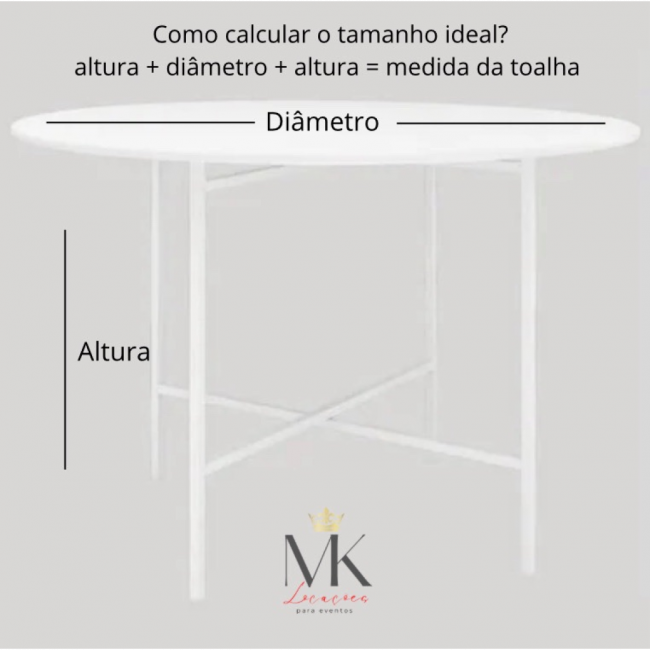 Toalha amarela 2,80 tecido Oxford para mesa de até 8 lugares