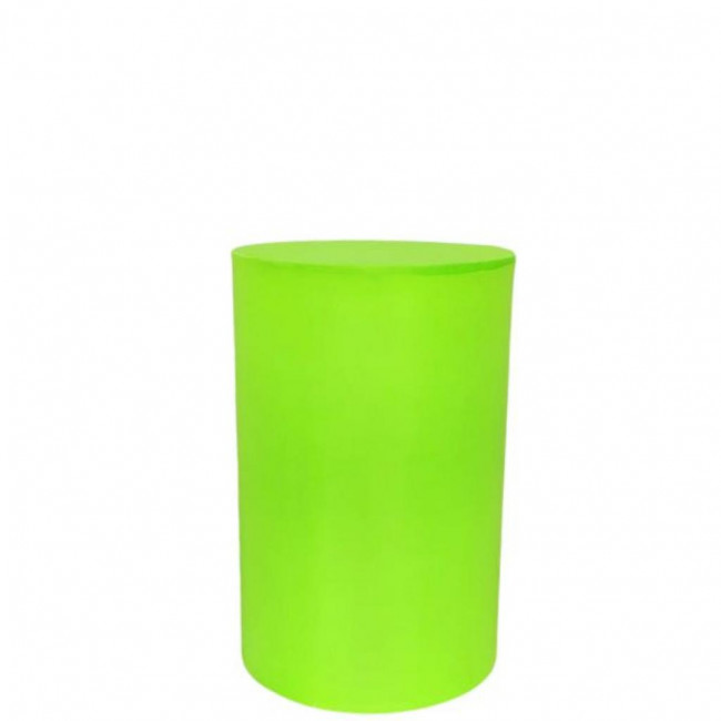 MESA CILINDRO G ( VERDE FLUORESCENTE)