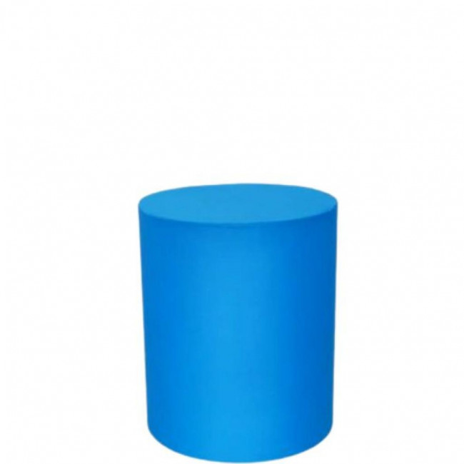 MESA CILINDRO M (AZUL PISCINA)