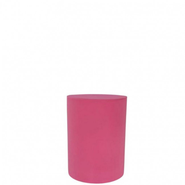 MESA CILINDRO P  (ROSA CHICLETE)