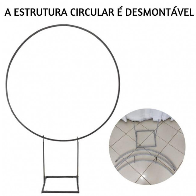 PAINEL CIRCULAR 1,5m (CEREJINHA)