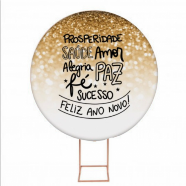 PAINEL CIRCULAR 1,5m (ANO NOVO / REVEILLON)