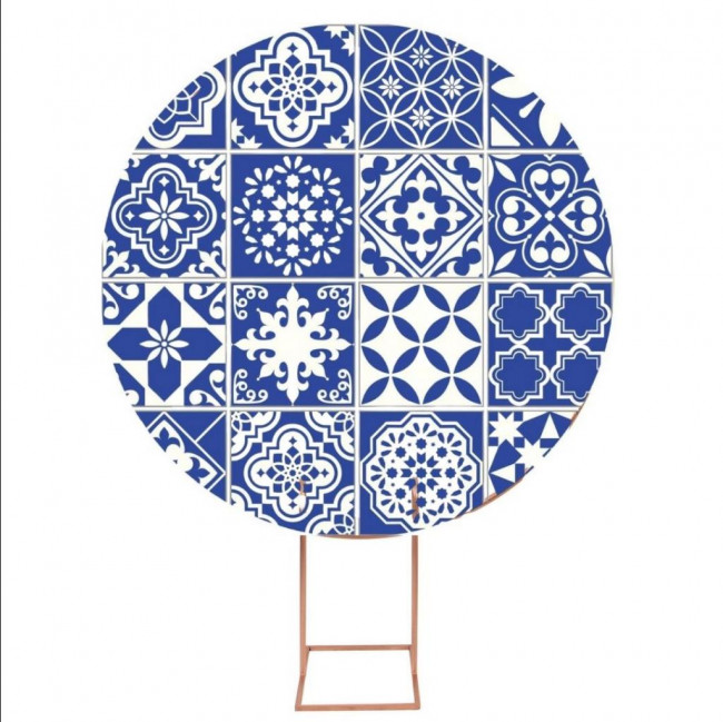 PAINEL CIRCULAR 1,5m (AZULEJO PORTUGUES)