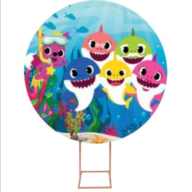 PAINEL CIRCULAR 1,5m (BABY SHARK)