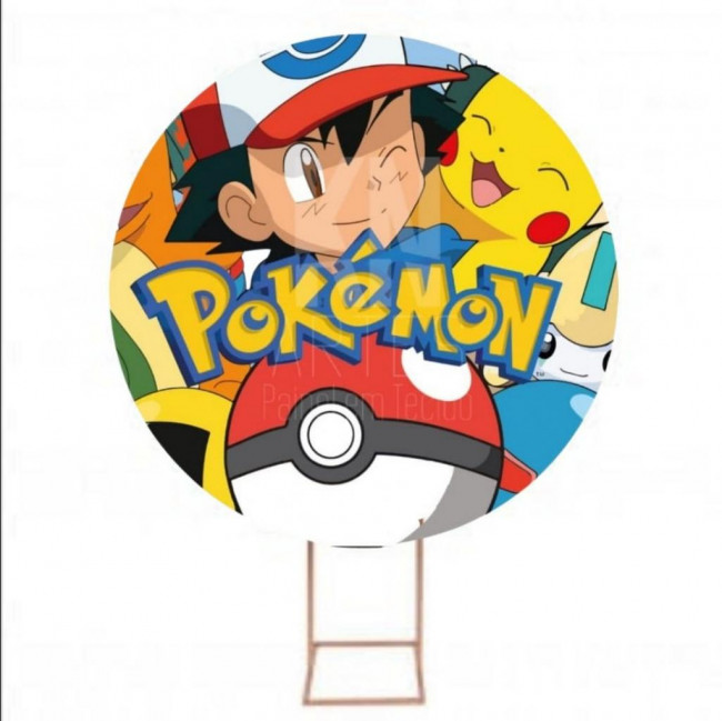 PAINEL CIRCULAR 1,5m (POKEMON)