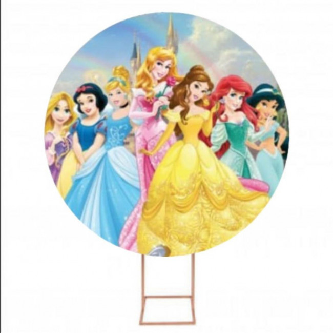 PAINEL CIRCULAR 1,5m (PRINCESAS DA DISNEY)