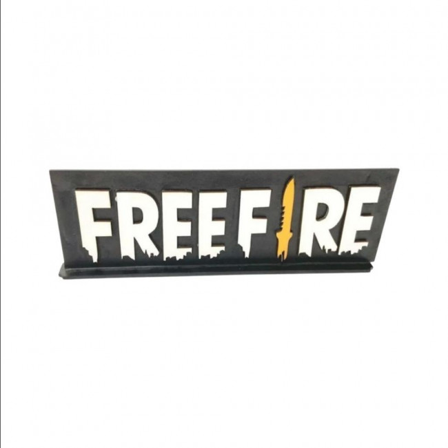 PLACA FREE FIRE