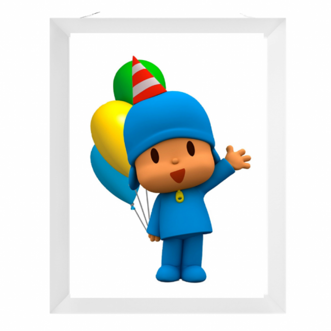 QUADRO DECORATIVO (POCOYO)