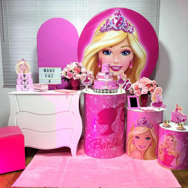 Decoração Barbie Princesa ( modelo 5 )