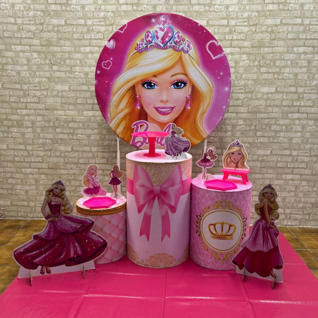 Decoração Barbie Princesa ( modelo 4 )