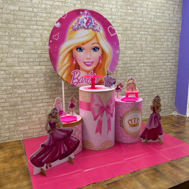 Decoração Barbie Princesa ( modelo 4 )