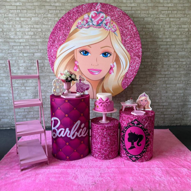 Decoração Barbie princesa (modelo 11)