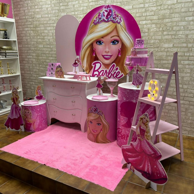 Decoração Barbie Princesa ( modelo 9 )