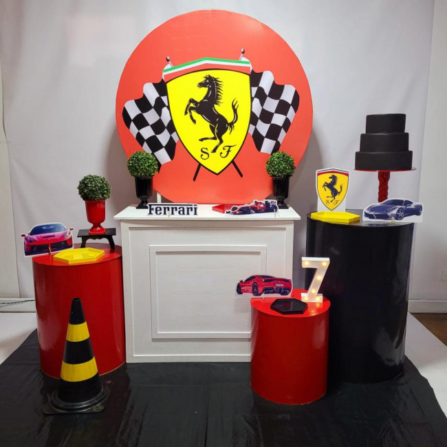 Decoração Ferrari  ( modelo 1)