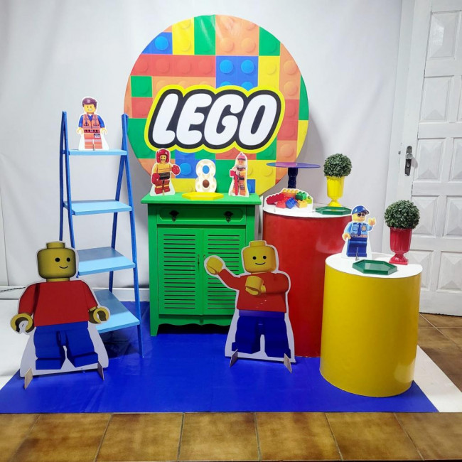 Decoração Lego ( modelo 3)