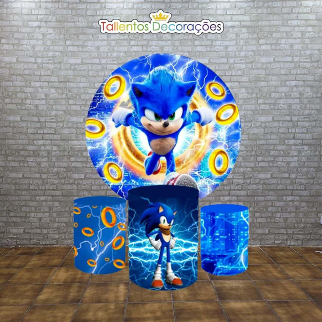 Decoração Sonic ( Modelo B )
