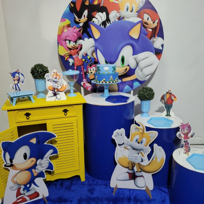 Decoração Sonic ( modelo 9 )