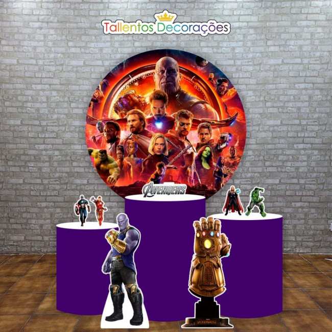 Decoração Vingadores Thanos