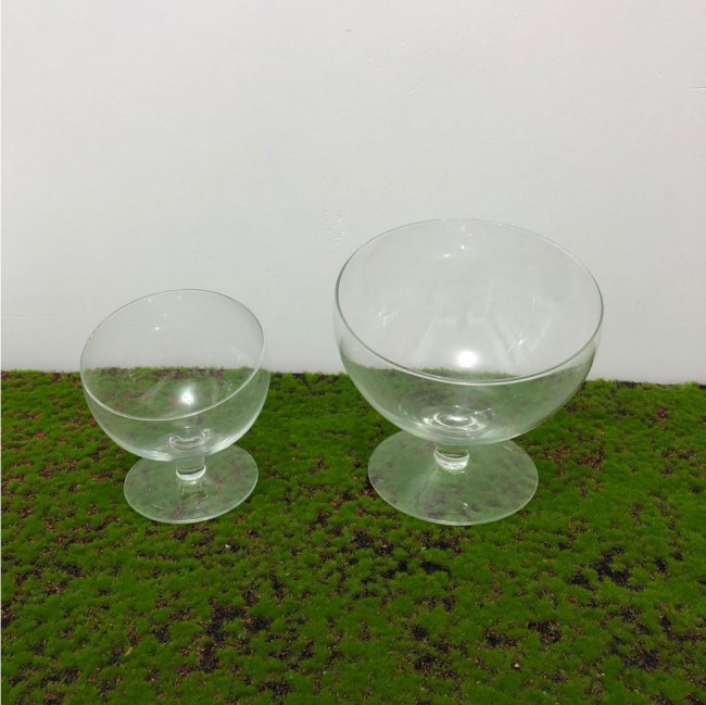 Compoteira vidro bola (M)