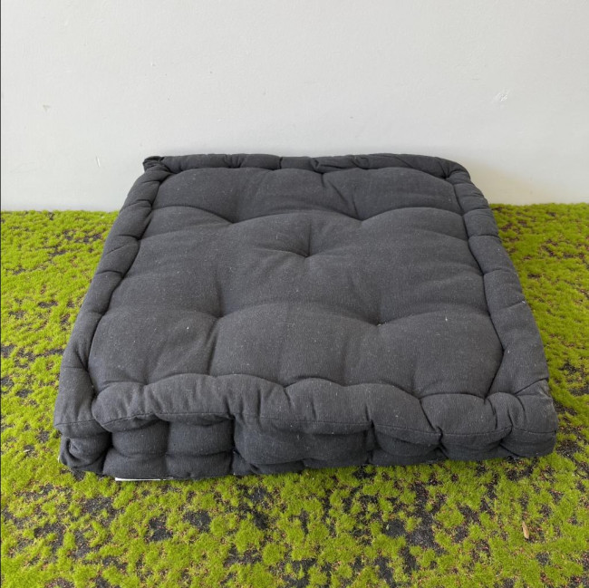 Almofada futon preto