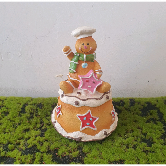Boneco biscoito cozinheiro Natal