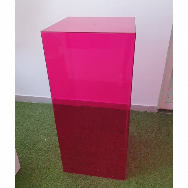 Cubo acrílico Pink (G)