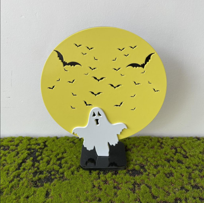 Display lua fantasma Halloween