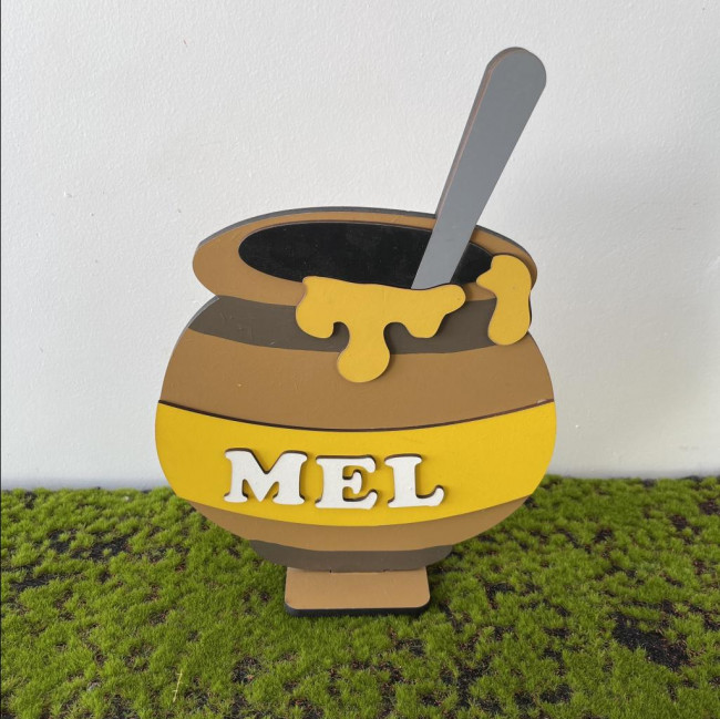 Display Pote mel abelha