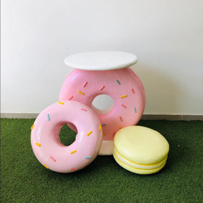Donuts / rosquinha decorativo fibrado doces