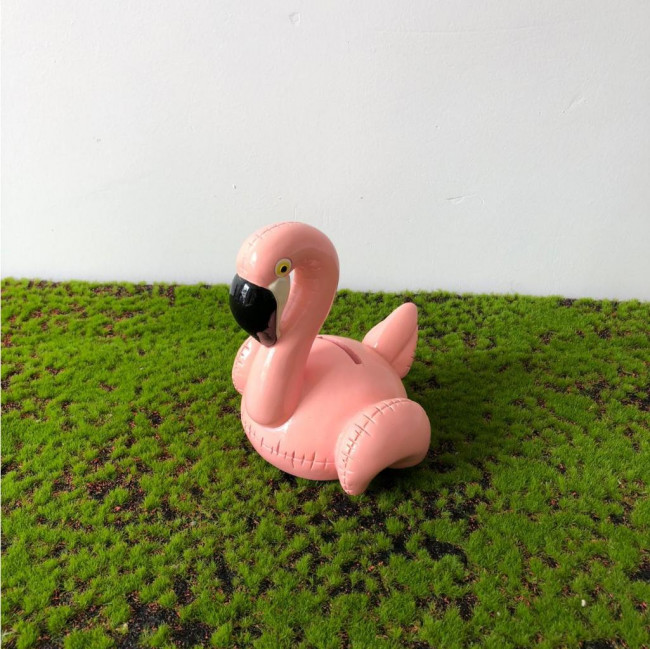 Flamingo cofre rosa bebê (P)