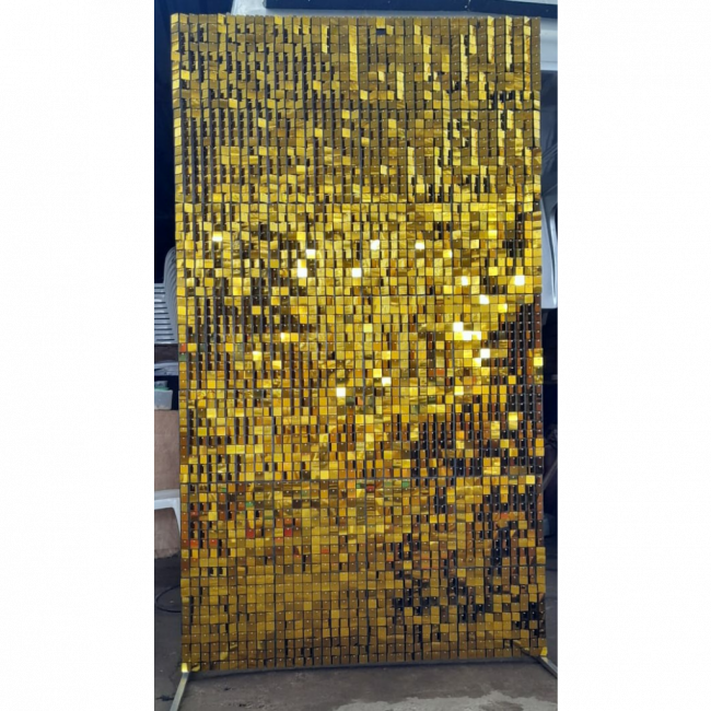 Painel Shine / Shimmer wall dourado