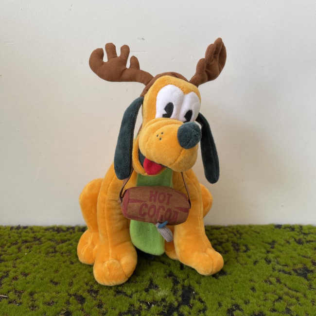 Pluto pelúcia chifre original Disney