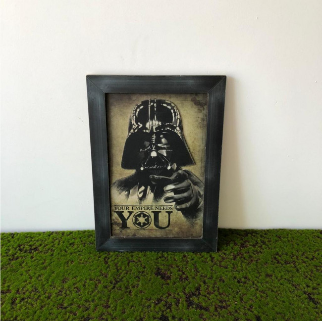 Quadro Darth Vader vertical Star Wars