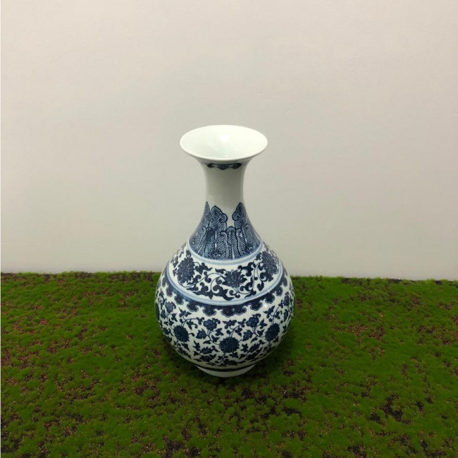 Vaso cerâmica português funil