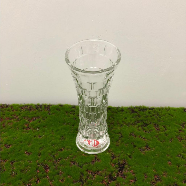 Vaso cristal detalhado