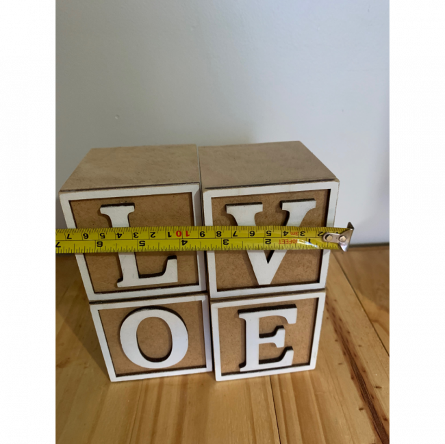 Seta Mdf Amor (30cm)